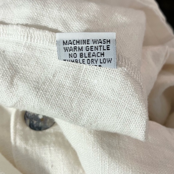 Bryn Walker Boxy Linen Shirt - Picture 5 of 6